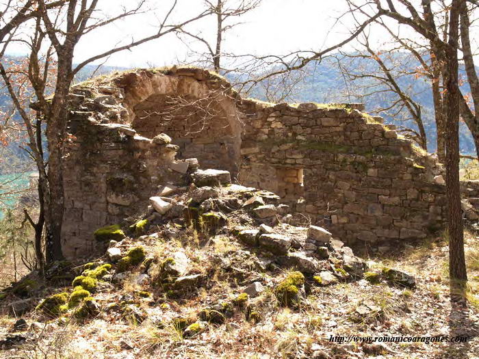 VISTA NOROESTE DEL TEMPLO